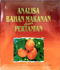 Image of Analisa bahan makanan dan pertanian