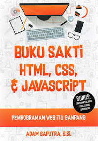 Image of Buku sakti HTML, CSS, & javascript