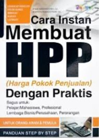 Image of Cara instan membuat hpp (harga pokok penjualan) dengan praktis