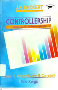 Image of Controllership: tugas akuntan manajemen