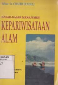 Image of Dasar-dasar manajemen kepariwisataan alam