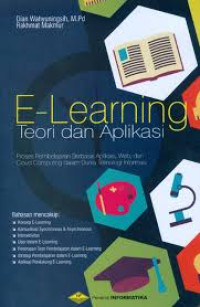 Image of E-learning: teori dan aplikasi