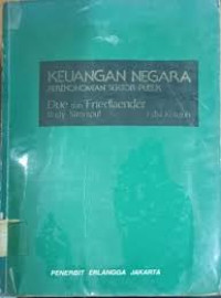 Image of Keuangan negara: perekonomian sektor publik