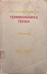 Image of Kunci/penyelesaian soal-soal termodinamika teknik