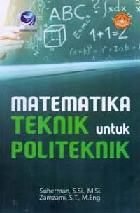 Image of Matematika teknik untuk politeknik