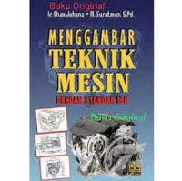 Image of Menggambar teknik mesin dengan standar iso