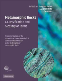 Image of Metamorphic rocks: a classification and glossary of terms