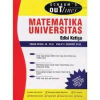 Image of Schaum's outlines: teori dan soal-soal matematika universitas